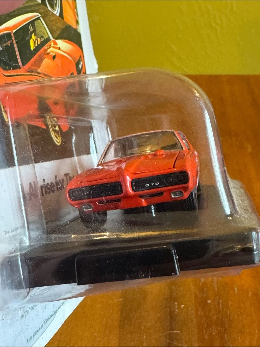 M2 Machines 1969 Pontiac GTO Judge Orange Die-Cast Toy Car